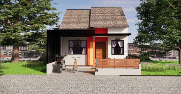 Desain interior rumah type 27 72