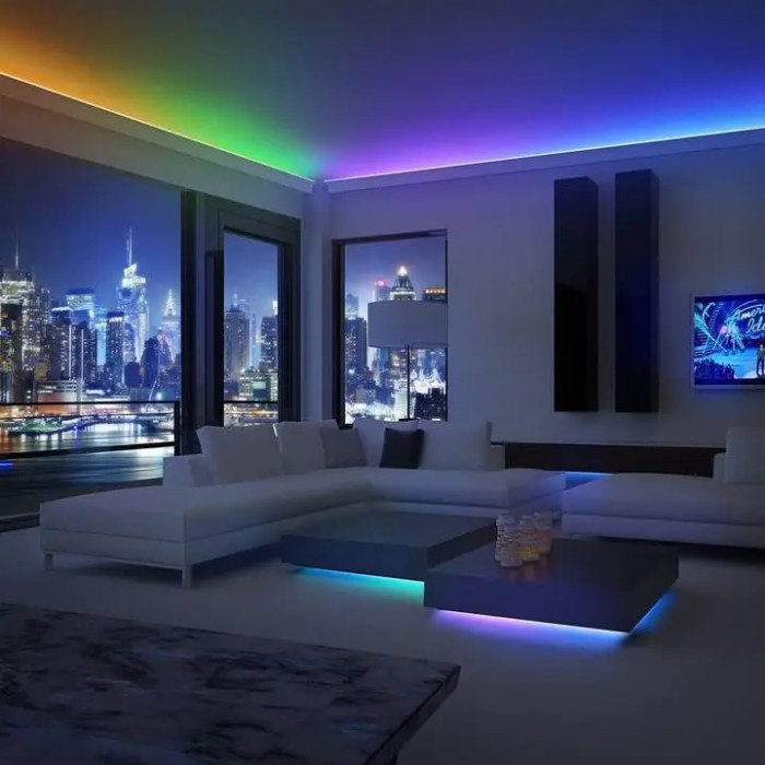 Led deckenleiste wohnzimmer